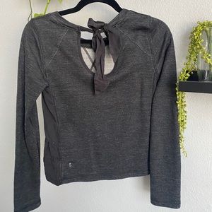 open back lululemon sweater